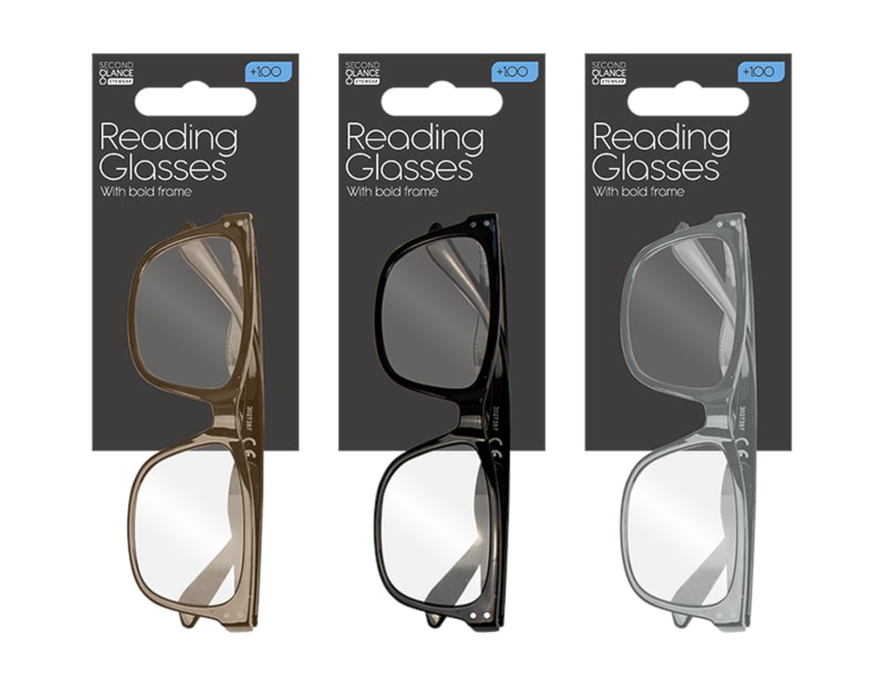 Reading Glasses - Bold Frame Reading Glasses - Bold Frame