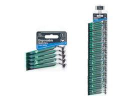 Wholesale Mens Disposable 2 Blade Razor 5pk With Clip Strip Wholesale Mens Disposable 2 Blade Razor 5pk With Clip Strip