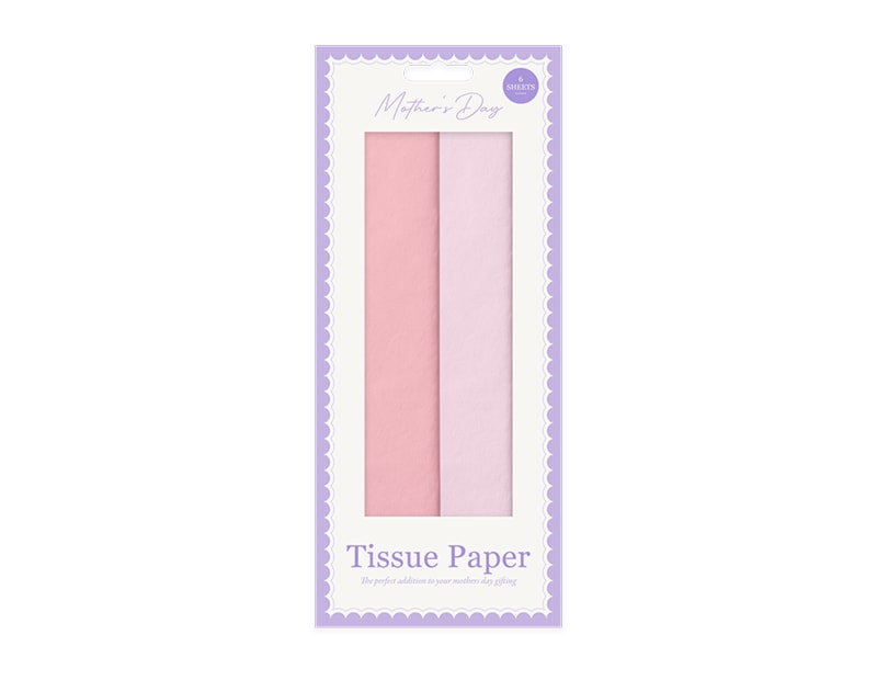 Wholesale Mother's Day Dual Colour Tissue Paper 6pk Wholesale Mother's Day Dual Colour Tissue Paper 6pk