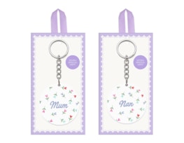 Wholesale Mother's Day Floral Keyring