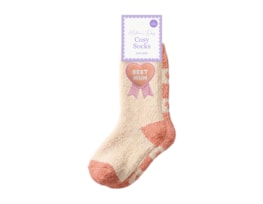 Wholesale Mothers Day Cosy Socks 2PK