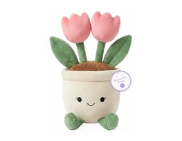 Wholesale Mothers Day Flower Pot Plush 23cm Wholesale Mothers Day Flower Pot Plush 23cm