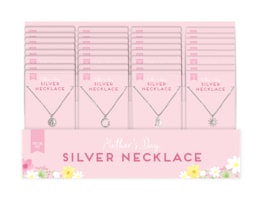 Wholesale Mother's Day Silver Necklaces CDU Wholesale Mother's Day Silver Necklaces CDU