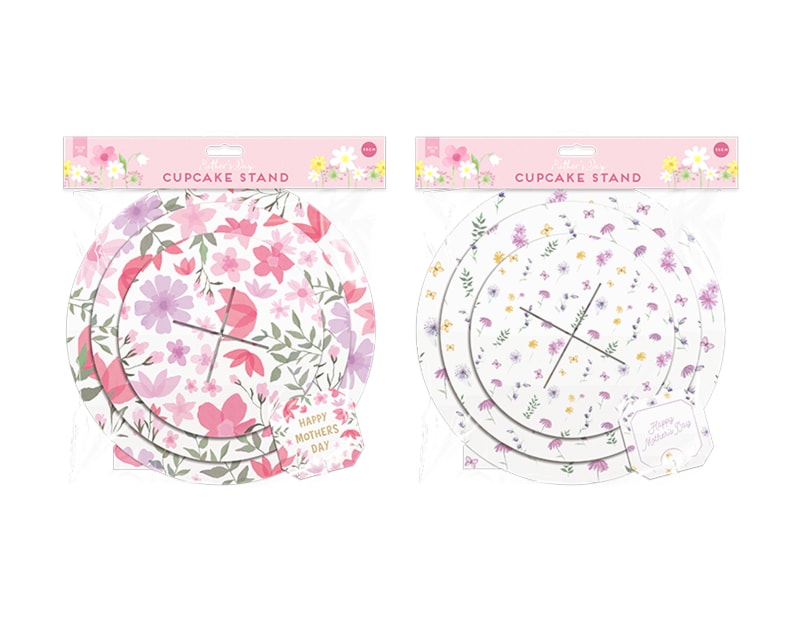 Wholesale Mother's Day Printed Cupcake stand 35cm Wholesale Mother's Day Printed Cupcake stand 35cm