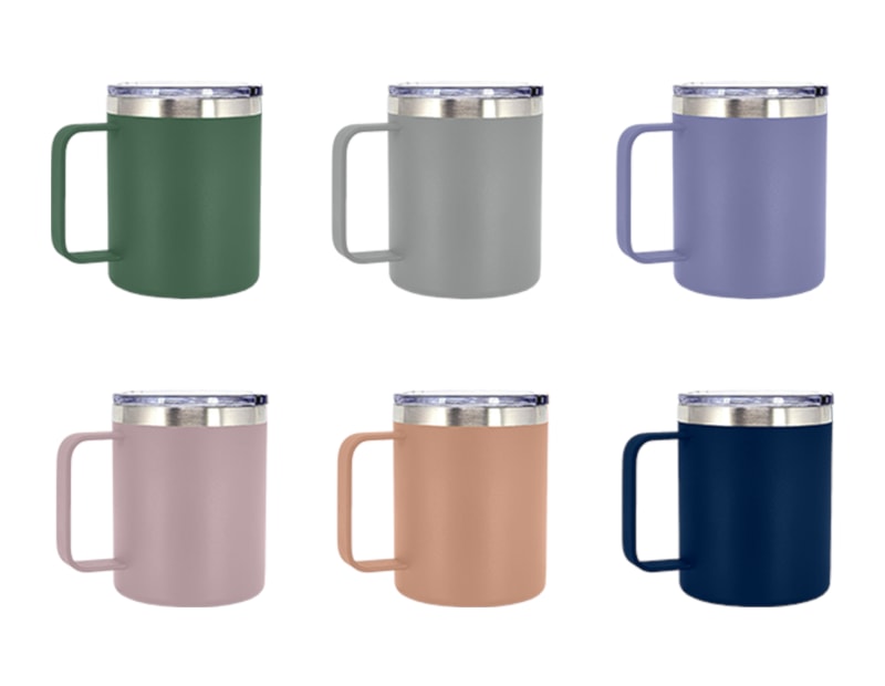 Wholesale Neutrals Double Walled Container with Handle 350ml Wholesale Neutrals Double Walled Container with Handle 350ml