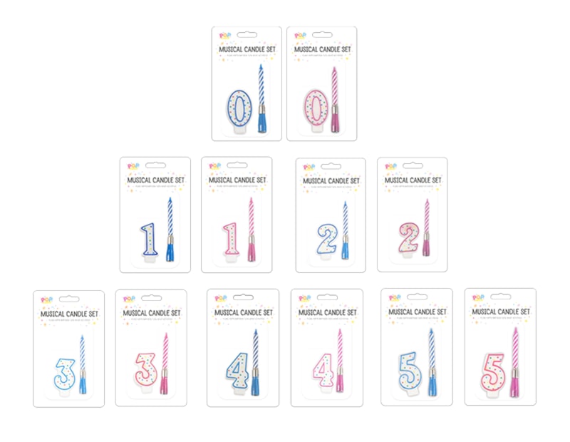 Wholesale Musical Birthday Candle Sets Wholesale Musical Birthday Candle Sets