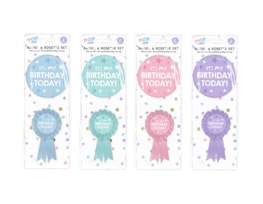 Wholesale Pastel Birthday Party Badge Set 2pcs Wholesale Pastel Birthday Party Badge Set 2pcs