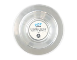 Wholesale Round Plastic Bowls 10pk