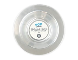 Wholesale Round Plastic Bowls 10pk