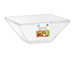 Wholesale Large Plastic Serving Bowls 2pk