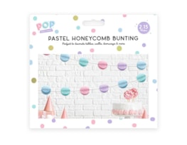 Wholesale Pastel Multicolour Honeycomb 2.15M
