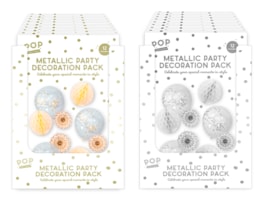 Wholesale Metallic Party Decoration Pack CDU