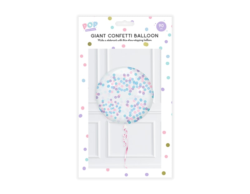 Wholesale Pastel Giant Confetti Balloon Wholesale Pastel Giant Confetti Balloon