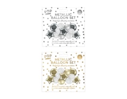Wholesale Metallic Balloon Set 12pk Wholesale Metallic Balloon Set 12pk