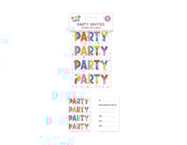 Wholesale Party Invite Set 16pk Wholesale Party Invite Set 16pk