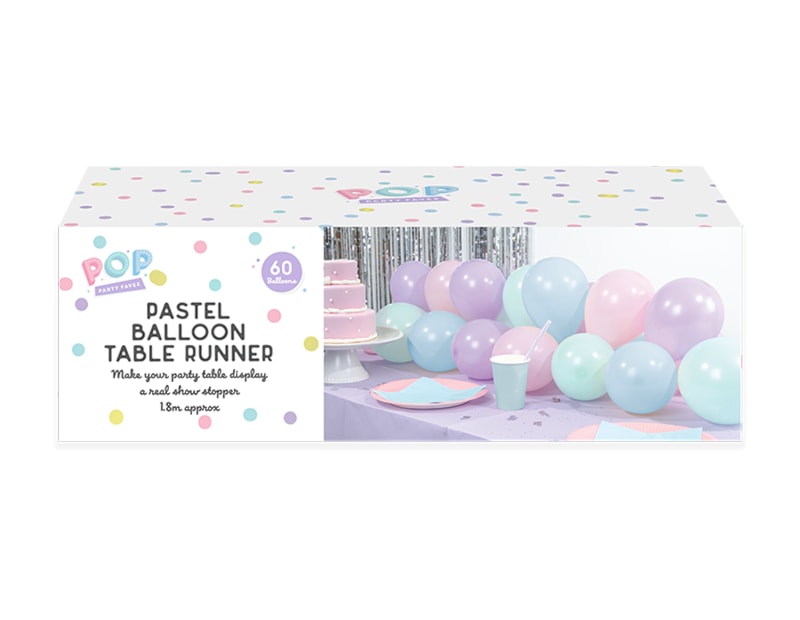Wholesale Pastel Balloon Table Runner Wholesale Pastel Balloon Table Runner