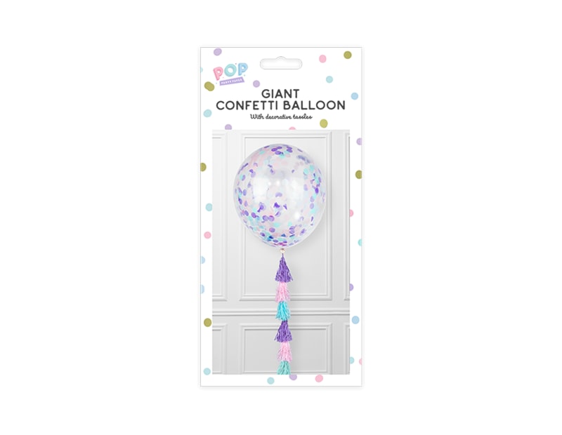 Wholesale Pastel Giant Confetti Balloon Wholesale Pastel Giant Confetti Balloon