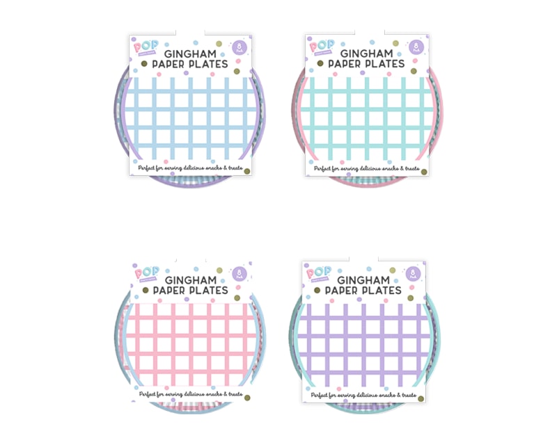 Wholesale Patterned Paper Plates 8pk Wholesale Patterned Paper Plates 8pk