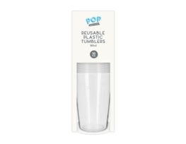 Wholesale Reusable Plastic Tumblers 380ml 10pk
