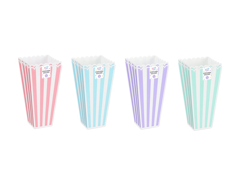 Wholesale Small Pastel Popcorn Holder 2pk Wholesale Small Pastel Popcorn Holder 2pk