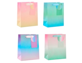 Wholesale Ombre Iridescent Glitter Large Gift Bag 30x42x12cm Wholesale Ombre Iridescent Glitter Large Gift Bag 30x42x12cm
