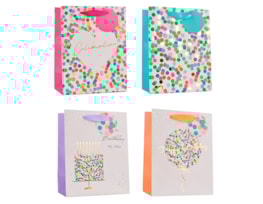 Wholesale Confetti Detail Foiled Large Gift Bag 30x42x12cm Wholesale Confetti Detail Foiled Large Gift Bag 30x42x12cm