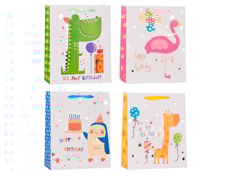 Wholesale Childrens Character Foiled Large Gift Bag 30x42x12cm Wholesale Childrens Character Foiled Large Gift Bag 30x42x12cm