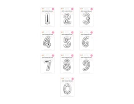 Wholesale Silver Number Balloons Wholesale Silver Number Balloons