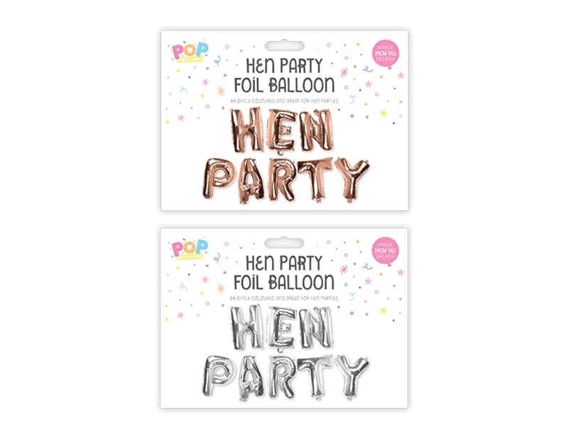 Wholesale Hen Party Foil Balloons | Gen Imports Wholesale Hen Party Foil Balloons | Gen Imports