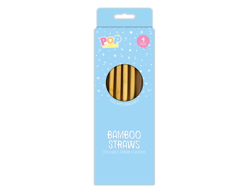 Bamboo Straws 4pk Bamboo Straws 4pk