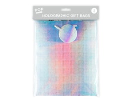 Wholesale Holographic Gift bag 2pk Wholesale Holographic Gift bag 2pk