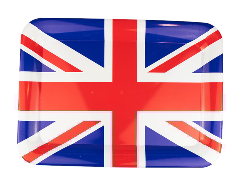 Union Jack Printed Tray 42cm x 30cm Union Jack Printed Tray 42cm x 30cm