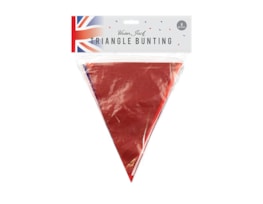 Union Jack PVC Solid Triangle Bunting 8m Union Jack PVC Solid Triangle Bunting 8m | Wholesale Party accessories UK