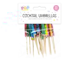 Wholesale Cocktail Umbrellas 20pk Wholesale Party accessories