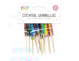 Wholesale Cocktail Umbrellas 20pk