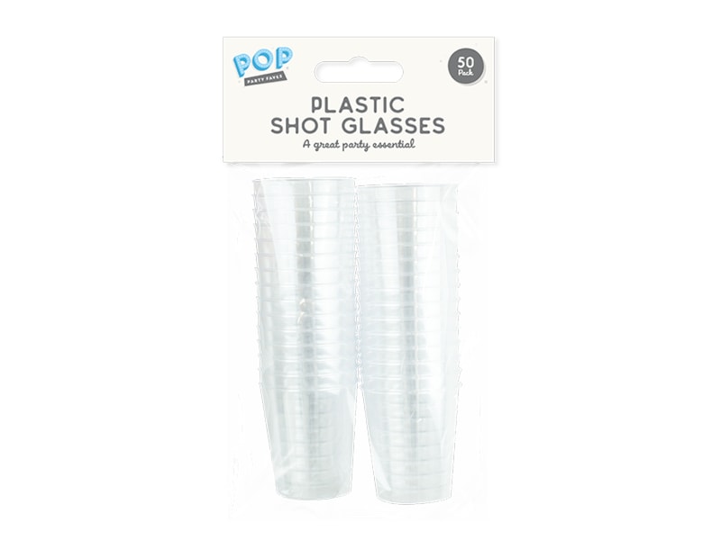 Plastic Shot Glasses 50pk Plastic Shot Glasses 50pk
