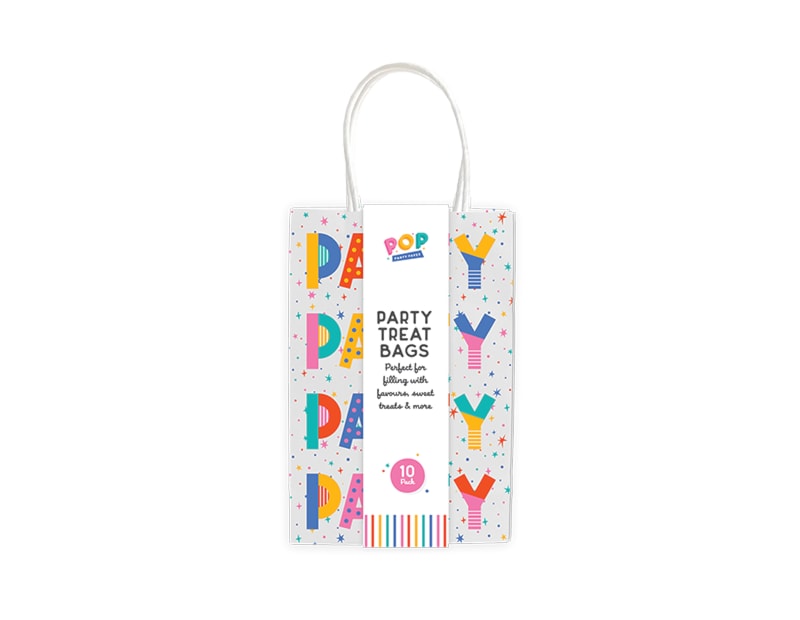 Wholesale Party Paper Treat Bags 10pk Wholesale Party Paper Treat Bags 10pk