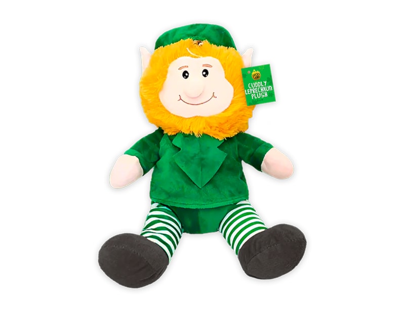 Wholesale St. Patrick’s Day Leprechaun Plush 28cm