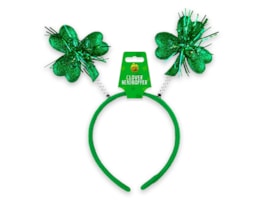 Wholesale St. Patrick's Day Clover Headbopper