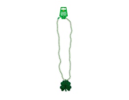 Wholesale St. Patrick’s Day Flashing LED Shamrock Necklace