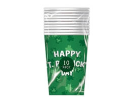 Wholesale St. Patricks Day Paper Cups 270ml | 10pk Wholesale St. Patricks Day Paper Cups 270ml | 10pk