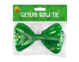 Wholesale St. Patricks Day Sequin Bow Tie Wholesale St. Patricks Day Sequin Bow Tie