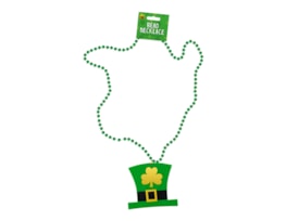 Wholesale St Patricks Day Pendant Bead Necklace Wholesale St Patricks Day Pendant Bead Necklace