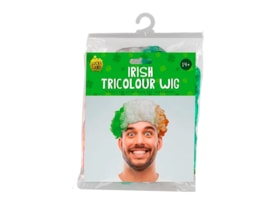 Wholesale Irish Tricolour Afro Wig