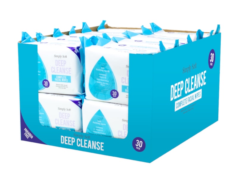Wholesale Deep Cleanse Facial Wipes Wholesale Deep Cleanse Facial Wipes