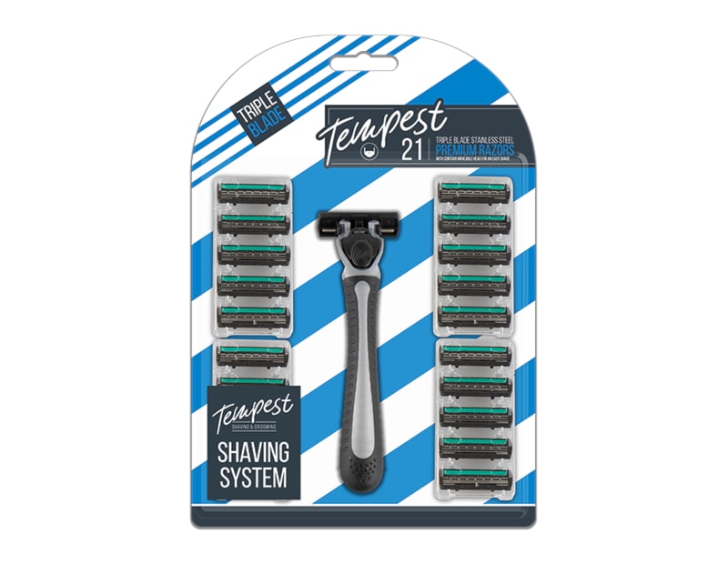 Mens Three Blade Razor 21pk Mens Three Blade Razor 21pk