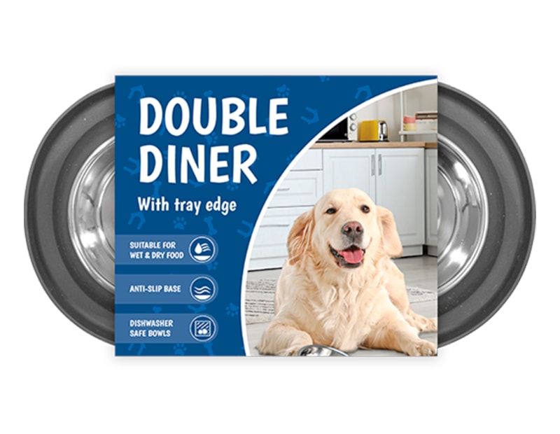 Wholesale Double Diner with Tray Edge Wholesale Double Diner with Tray Edge