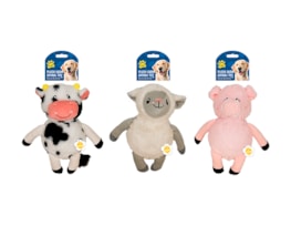 Wholesale Plush Squeaky Farm Animal Dog Toy