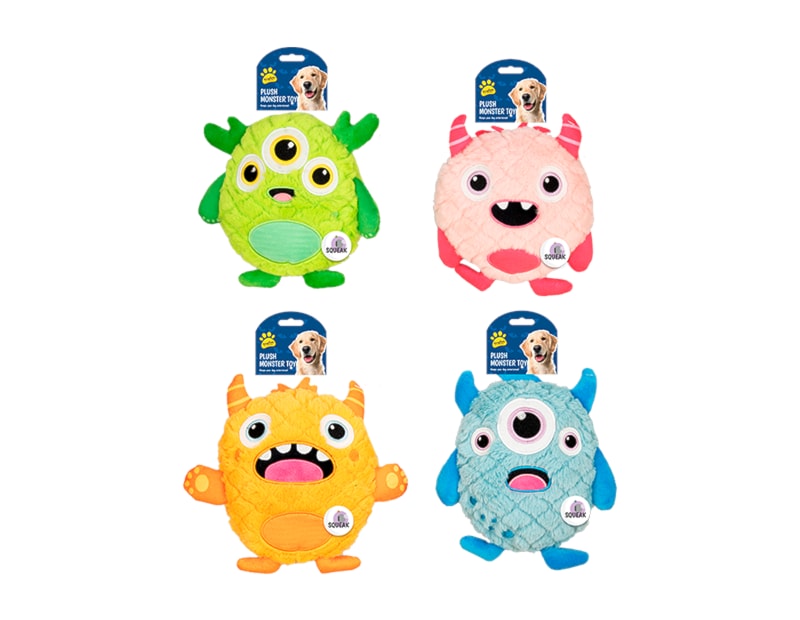 Wholesale Plush Monster Dog Toy Wholesale Plush Monster Dog Toy