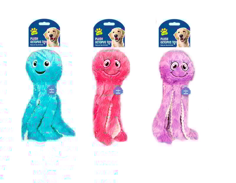 Wholesale Plush Octopus Dog Toy